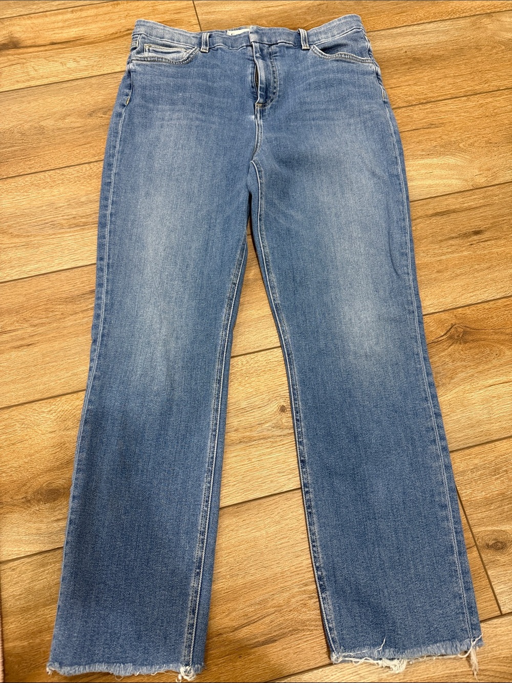 Frank & Eileen Derry Light Blue Straight-Leg Jeans